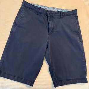 Tommy Bahama Boracay Chino 9” Shorts Navy Blue Size 36 GUC